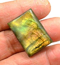 53.92 CT NATURAL FLASHY MADAGASCAR LABRADORITE OCTAGON CABOCHON LOOSE GEMSTONE