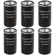 6X Oil Filter 122-0836 Spin-on Fits for RV QG 5500/7000 Series HGJAA HGJAB HGJAC