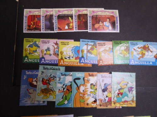 Disney, Sortiment mit 178 Marken, meist **/MNH, nur Kurzsätze, keine kpl. Ausg. - Bild 13 von 14