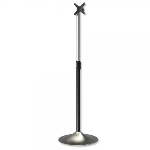 Techly Supporto a Pavimento Colonna a Base Circolare per TV LCD/LED 13-27''