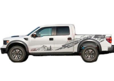 #ad Graphic Mud Splash Car Sticker For Ford Raptor F 150 Pickup Trunk Side Decals $90.99