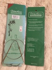 ChiaoGoo Circular Knitting Needles Bamboo Size 0 16 inch