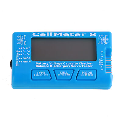 Digital  Capacity Checker  Voltage Tester LCD Backlight for D4L1
