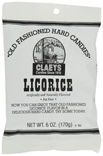 Claey's Licorice Hard Candy - 6 oz