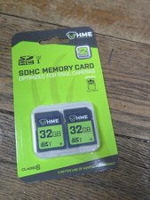 HME SDHC Memory Card Optimized for Trail Cameras 2 pack 32GB HME-32GB2PK