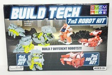Build Tech 7 in1 Robots Building Kit S.T.E.M. Build 7 Different Robots!!!~ NIB~