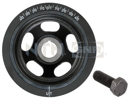 Poulie damper pour Mercedes GLK 220 CDI et SLK 200 Kompressor en acier forge