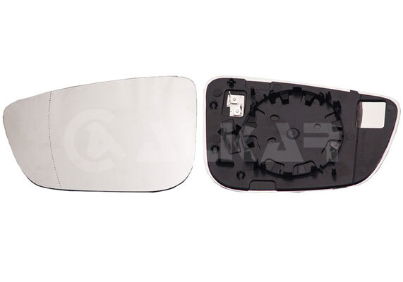 Left ALKAR 6471491 Mirror Glass, outside mirror for BMW