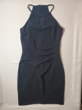 Guess Designer Little Black Dress - V-Cut & Thin Straps - Woman's Size 4