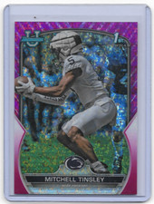 2022 Bowman Chrome University 1st Bowman Fuchsia Mitchell Tinsley RC #/150