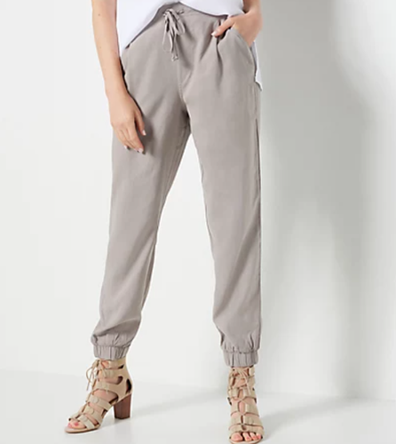 Tall Soft Tencera Pleated Jogger Pants 