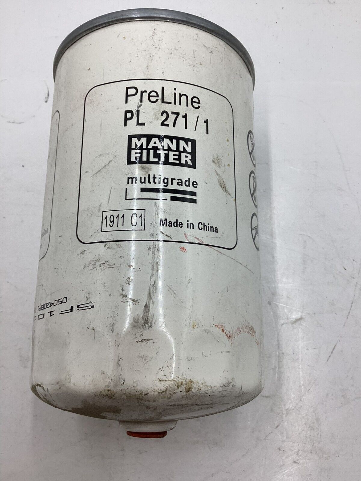 QTY 1 New PreLine Mann Filter PL 271/1 Multigrade Fuel Filter 1911 C1