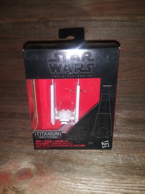 Star Wars Black Force Awakens Series #3 Kylo Rens Com Shuttle New in Box