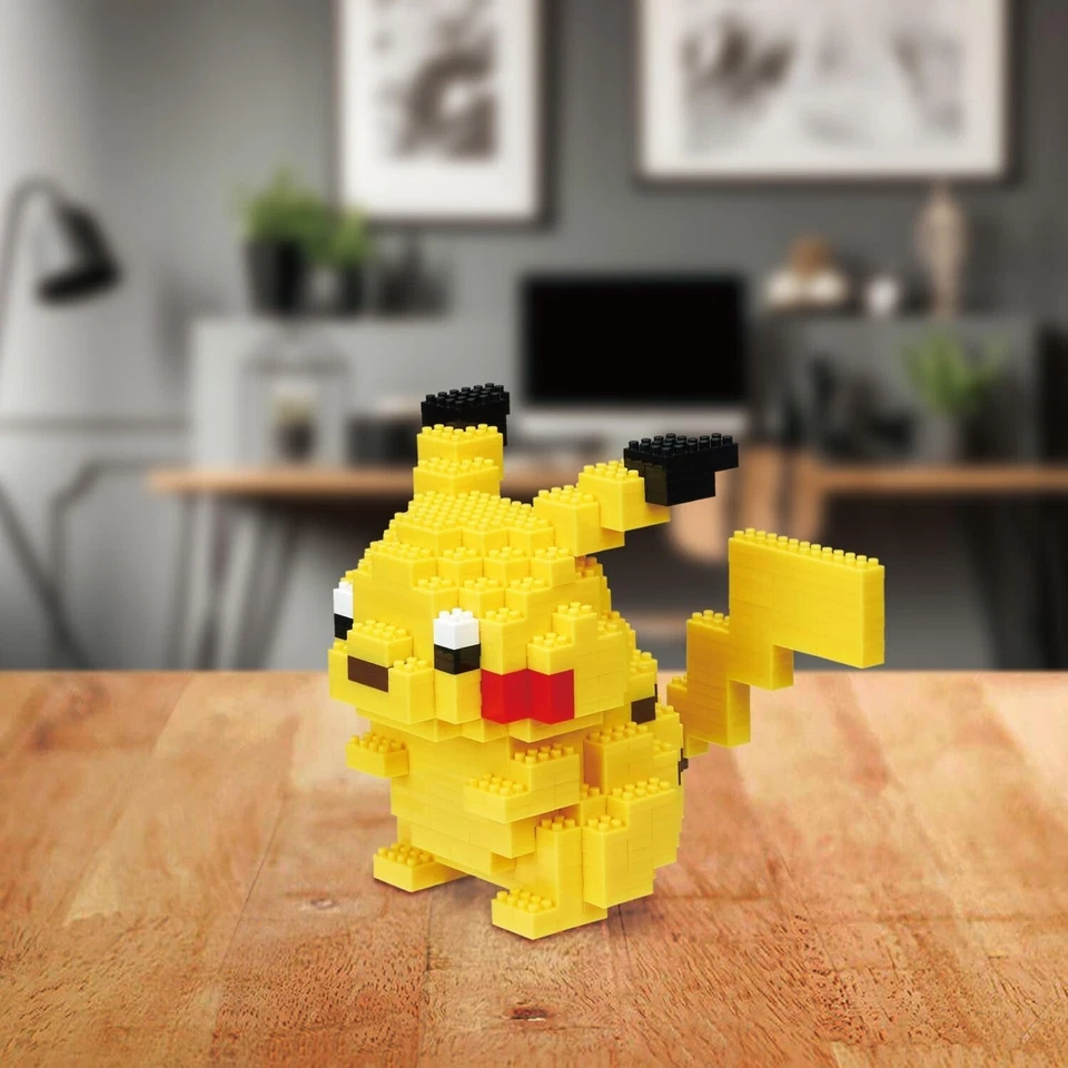 Nanoblock Pokemon Pikachu DX NBPM_036 NEW from Japan - Image 2 of 4