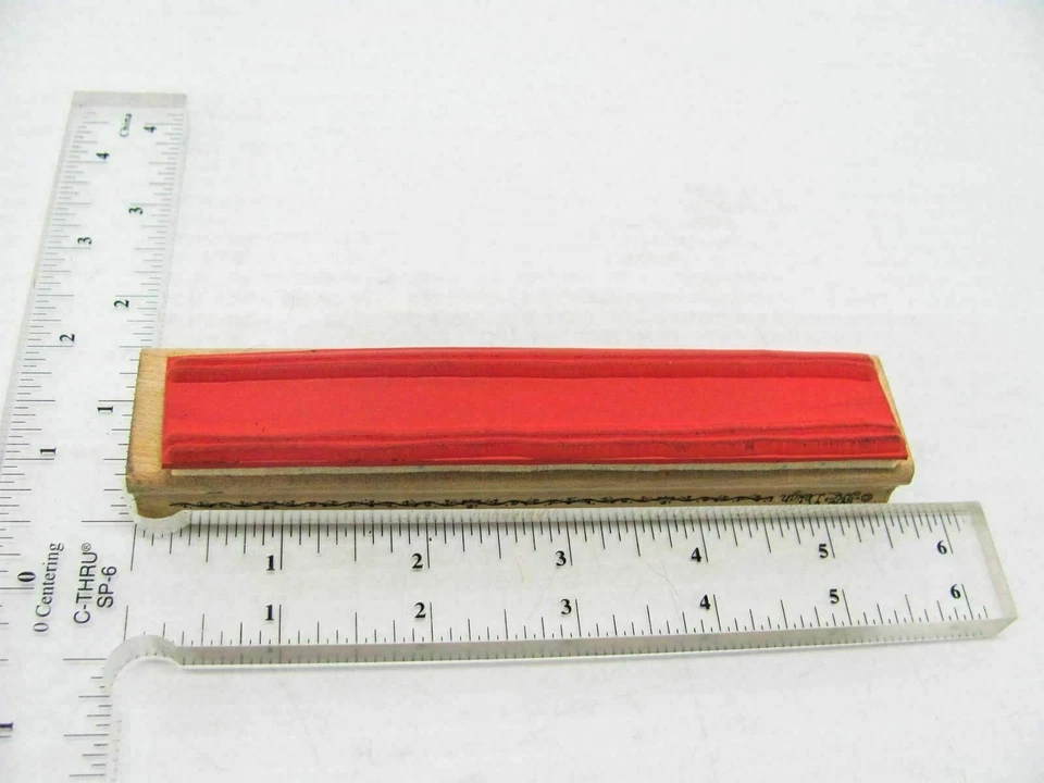 Sello de goma con borde de doble línea - Juego de sellos A57 Foto 3 de 4