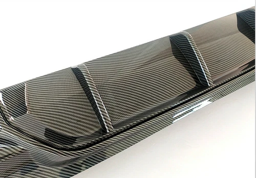 for BMW 5 Ser G30 2018-2021 Rear Lower Diffuser Modify to MP Look Carbon Fiber - Picture 2 of 8