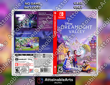 Disney Dreamlight Valley : Custom Case Nintendo Switch, 2022  - NO GAME INCL