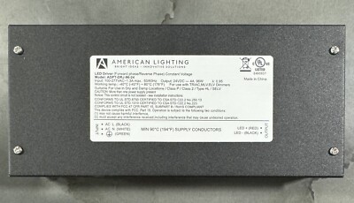 Lighting ADPT-DRJ-96-24, 24VDC 96W PHASE CUT CONSTANT Vltg DRIVER W/JUNCTION