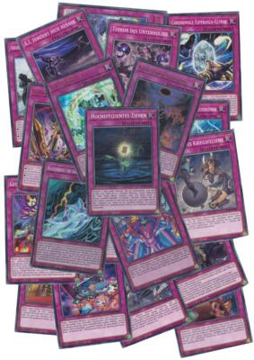 Yu-Gi-Oh! 30 verschiedene Fallenkarten - Deutsch