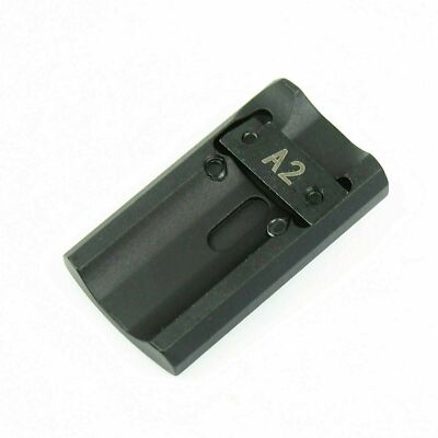 Placa Adaptadora Para Miras De Punto Rojo - Compatible Con Glock, Beretta 92, 1911 Y Otras