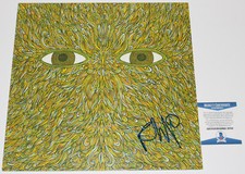 FLYING LOTUS SIGNED PATTERN+GRID WORLD ALBUM RECORD VINYL EP BECKETT COA BAS