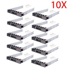 10Pack 2.5" G176J SAS SATA Caddy Tray Fr Dell PowerEdge R610 R710 R620 R720 R820
