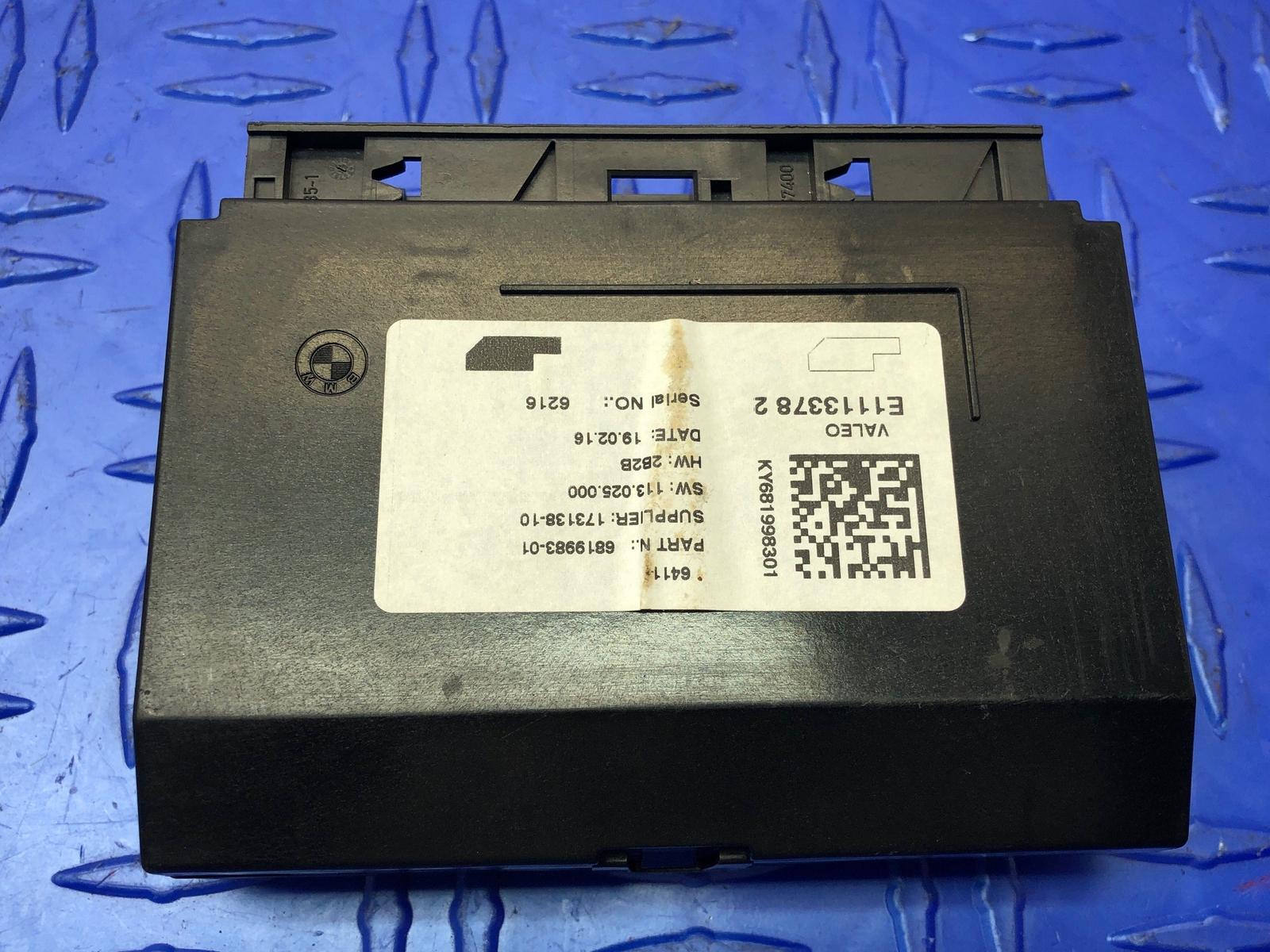 2014-2020 BMW I8 HVAC CONTROL MODULE 6819983 OEM 2015 2016 2017 2018 2019