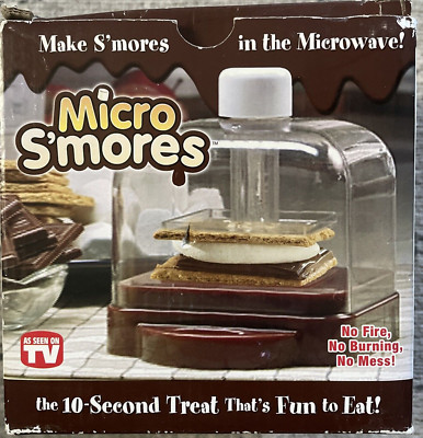  Micro S'mores Make S'mores in the Microwave~ As Seen on TV~ NEW