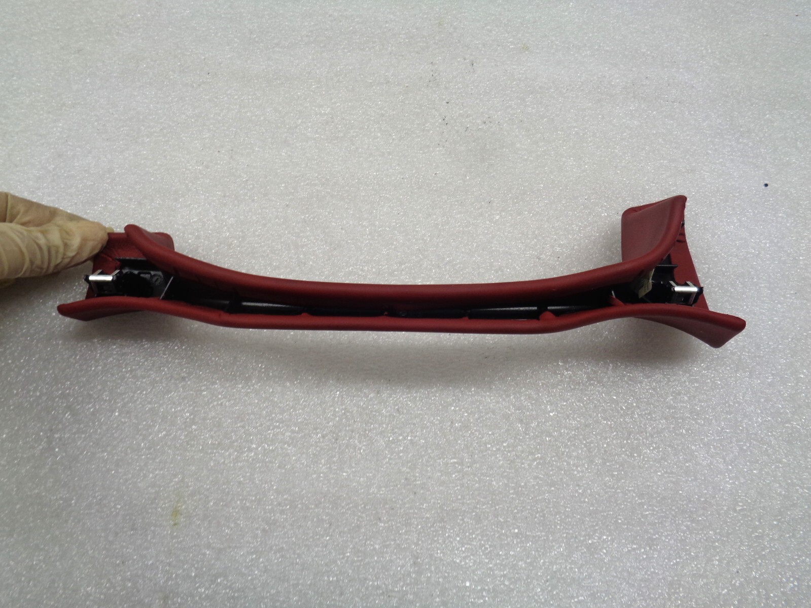 14-17 Maserati Ghibli Dash Speedometer Lower Trim Cover Panel Red OEM AK2308313