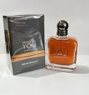Emporio Armani Stronger With You INTENSILY 3.4oz EDP Spray For Men