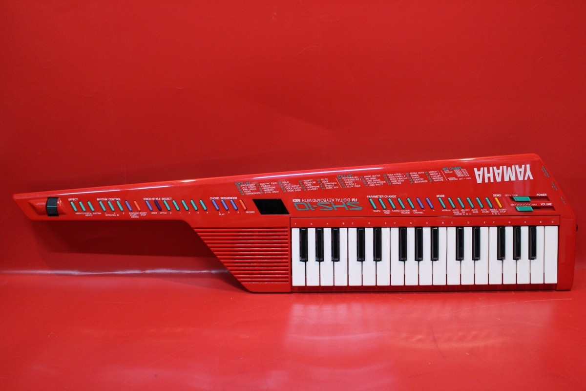 USED Yamaha SHS-10 SHS 10 Synthesizer Shoulder Keyboard U2696