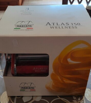 Marcato Atlas 150 Wellness Nudelmaschine Rot