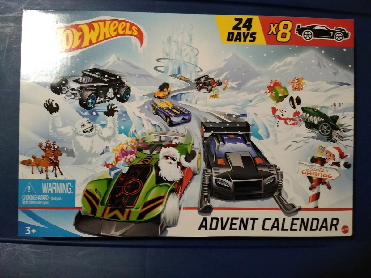 Hot Wheels 2020 Advent Calendar Vehicles Christmas New eBay