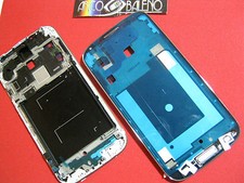 COVER FRAME+TASTO E SENSORE HOME Per SAMSUNG GALAXY S4 GT i9515 Alloggio DISPLAY