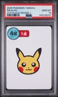 2025 POKEMON TARUKA 4TH PLACE-ROUND 1 PIKACHU PSA 10