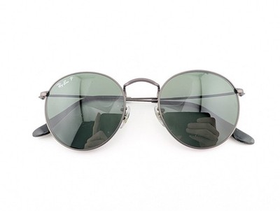 【極美品✨定番人気】Ray-Ban RB3447 ROUND L Ray Ban Eyeglasses, Frames Only, RB 3447 ROUND METAL 029, 50-21