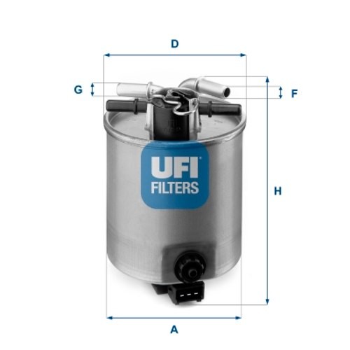 Ufi Filters Ufi 24.025.01 Fuel Filter - Image 6
