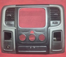 Dodge Ram 1500 2013-2018 Center Dash Radio Climate Bezel 1wa381x9ab Oem Dodge Ram 1500 2013-2018 Center Dash Radio Climate Bezel 1wa381x9ab Oem