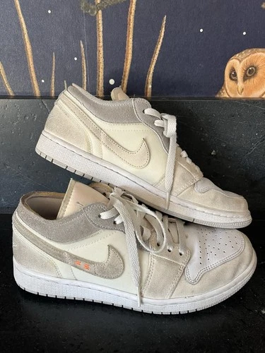 Nike SB Air Jordan 1 Low Desert Ore Light Cream CJ7891-200 Women’s 8.5 