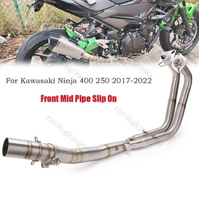 For Kawasaki Ninja 400 Z400 2017-2022 Full Exhaust System 51MM Header Link Pipe