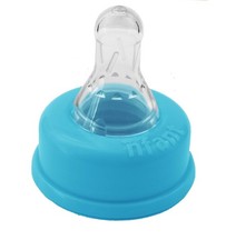  2X Standard Flow Nipple Blue 18ml/min 4-Pack