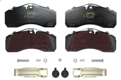 Brake pad set, disc brake TEXTAR 2927801 MAN TGA 6.871 2001-2001