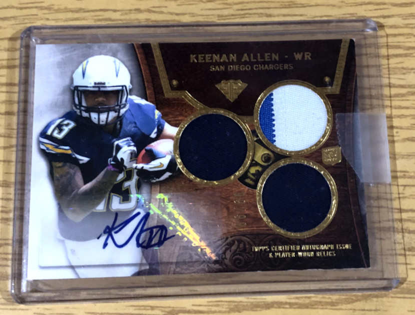 Keenan Allen Topps Triple Threads #151 Base