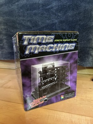 New in the Box Vintage Time Machine Kinetic Rolling Ball Clock DC