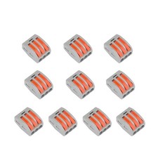Wire Connectors, Lever Wire Nut Connector Compact Wire Fast Connection Termin...
