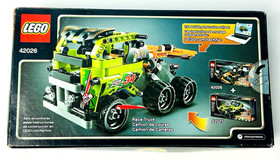 Lego Technic 42026 Black Champion Racer Building Kit - New/Sealed Box Damage