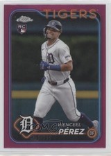 2024 Topps Chrome Update Magenta Refractor /399 Wenceel Perez Pérez #USC167 05ns