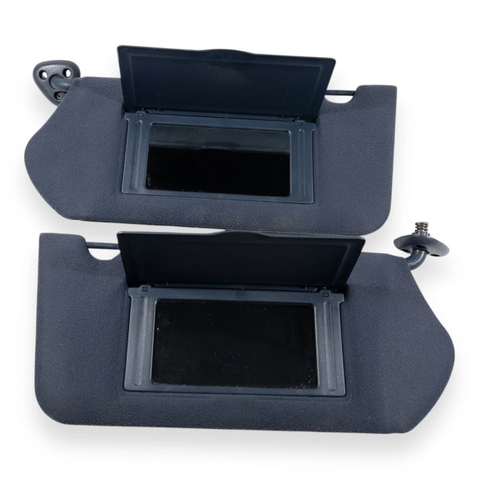 2000-2005 Chevy Impala & Monte Carlo Driver & Passenger Side Sun Visor Pair Blue - Image 4 of 4
