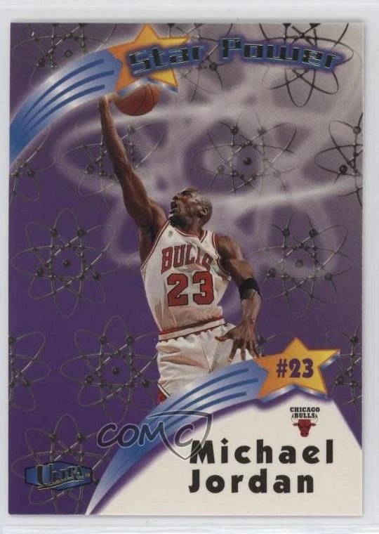 その他 1997 Ultra Star Power Michael Jordan 1997 Ultra Star Power #1 Michael Jordan PSA 10 Basketball