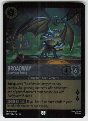 GGC - 12 Cold Foil Broadway - Sturdy and Strong 190/204 Uncommon Whispers in the